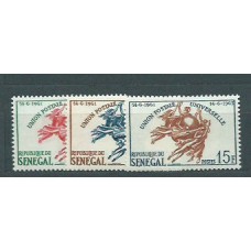 Senegal - Correo Yvert 223/5 ** Mnh  UPU