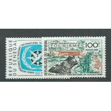 Senegal - Correo Yvert 297/8 ** Mnh