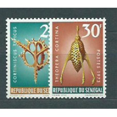 Senegal - Correo Yvert 392/3 ** Mnh