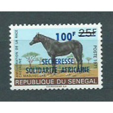 Senegal - Correo Yvert 394 ** Mnh  Fauna caballo