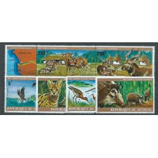 Senegal - Correo Yvert 424/9 * Mh  Fauna