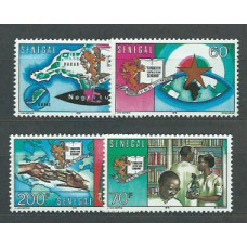 Senegal - Correo Yvert 449/52 ** Mnh