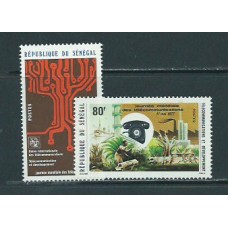 Senegal - Correo Yvert 460/1 ** Mnh  Telecomunicaciones