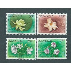 Senegal - Correo Yvert 562/5 ** Mnh  Flores