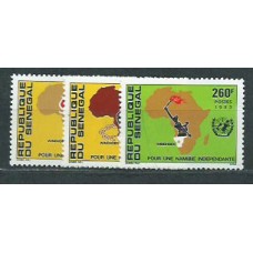 Senegal - Correo Yvert 592/4 ** Mnh