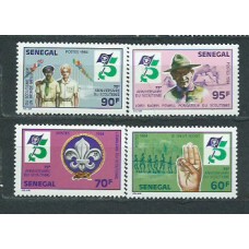 Senegal - Correo Yvert 607/10 ** Mnh  Scoutismo
