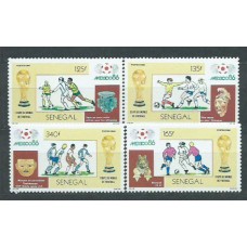 Senegal - Correo Yvert 667/70 ** Mnh  Deportes fútbol