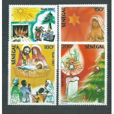 Senegal - Correo Yvert 738/41 ** Mnh  Navidad
