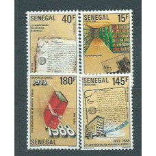 Senegal - Correo Yvert 807/10 ** Mnh