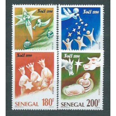 Senegal - Correo Yvert 885/8 ** Mnh  Navidad