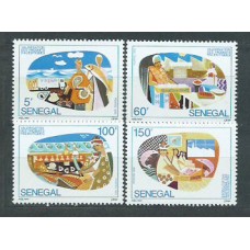 Senegal - Correo Yvert 968/71 ** Mnh