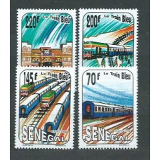 Senegal - Correo Yvert 993/6 ** Mnh  Trenes