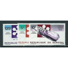 Senegal - Aereo Yvert 113/5 ** Mnh  Olimpiadas Sapporo