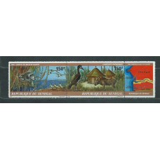 Senegal - Aereo Yvert 160/1 ** Mnh  Fauna