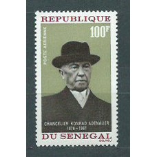 Senegal - Aereo Yvert 63 ** Mnh  Konrad Adenauer