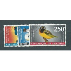 Senegal - Aereo Yvert 65/7 usado  Fauna aves