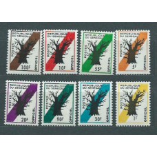 Senegal - Servicio Yvert 9/16 ** Mnh  Arbol