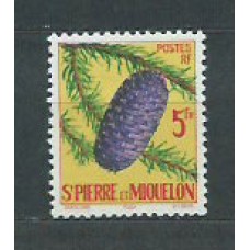 San Pierre y Miquelon - Correo Yvert 359 ** Mnh Flora
