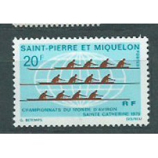 San Pierre y Miquelon - Correo Yvert 405 ** Mnh Deportes