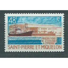 San Pierre y Miquelon - Correo Yvert 406 ** Mnh Barcos