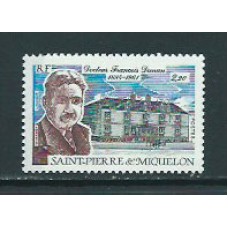 San Pierre y Miquelon - Correo Yvert 476 ** Mnh Personaje