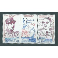 San Pierre y Miquelon - Correo Yvert 530A ** Mnh Personajes