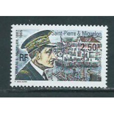 San Pierre y Miquelon - Correo Yvert 558 ** Mnh Personaje