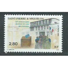 San Pierre y Miquelon - Correo Yvert 597 ** Mnh