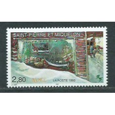 San Pierre y Miquelon - Correo Yvert 623 ** Mnh Navidad