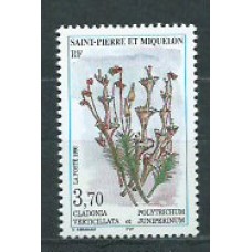 San Pierre y Miquelon - Correo Yvert 626 ** Mnh Flora
