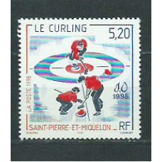 San Pierre y Miquelon - Correo Yvert 670 ** Mnh Deportes. Juegos Olimpicos de Nagano