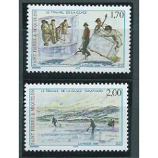 San Pierre y Miquelon - Correo Yvert 672/3 ** Mnh