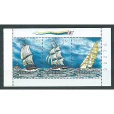Tema Europa 1992 Suecia Yvert Hoja 22 ** Mnh