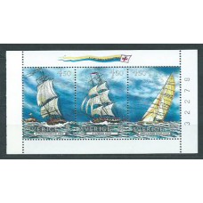 Tema Europa 1992 Suecia Yvert Hoja 22 ** Mnh