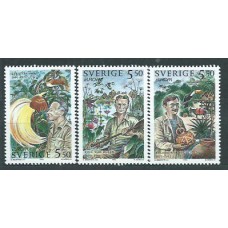 Tema Europa 1994 Suecia Yvert 1822/4 ** Mnh