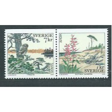 Tema Europa 1999 Suecia Yvert 2104/5 ** Mnh