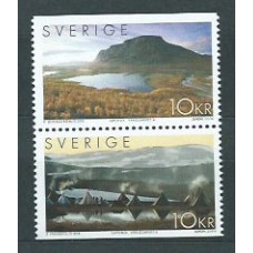 Tema Europa 2004 Suecia Yvert 2374/5 ** Mnh