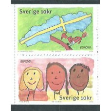 Tema Europa 2006 Suecia Yvert 2510/1 ** Mnh