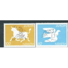 Tema Europa 1995 Suiza Yvert 1480/1 ** Mnh