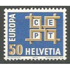 Tema Europa 1963 Suiza Yvert 716 ** Mnh