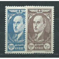 Siria Francesa - Aereo Yvert 105/6 * Mh