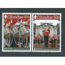 Tema Europa 2014 Gibraltar Yvert 1623/24 ** Mnh