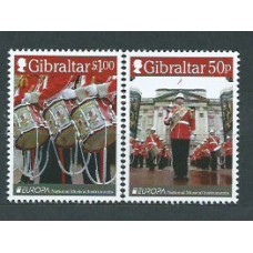 Tema Europa 2014 Gibraltar Yvert 1623/24 ** Mnh