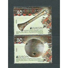 Tema Europa 2014 Macedonia Yvert 667/68 ** Mnh