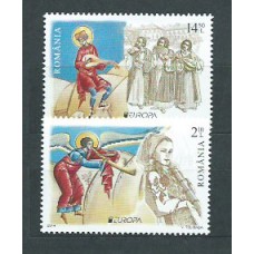 Tema Europa 2014 Rumania Yvert 5785/86 ** Mnh