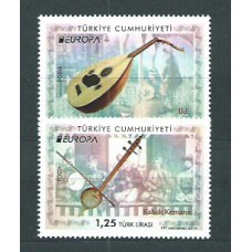 Tema Europa 2014 Turquia Yvert 3694/95 ** Mnh