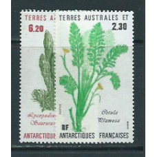 Tierras Australes - Correo Yvert 118/9 ** Mnh Flores