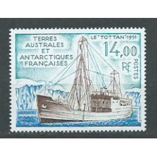 Tierras Australes - Correo Yvert 169 ** Mnh Barco