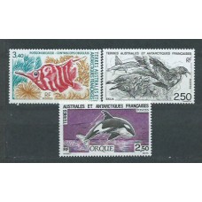 Tierras Australes - Correo Yvert 176/8 ** Mnh Fauna