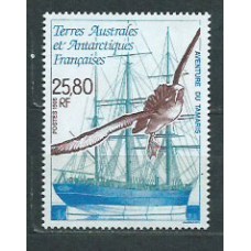 Tierras Australes - Correo Yvert 201 ** Mnh Barco. Ave